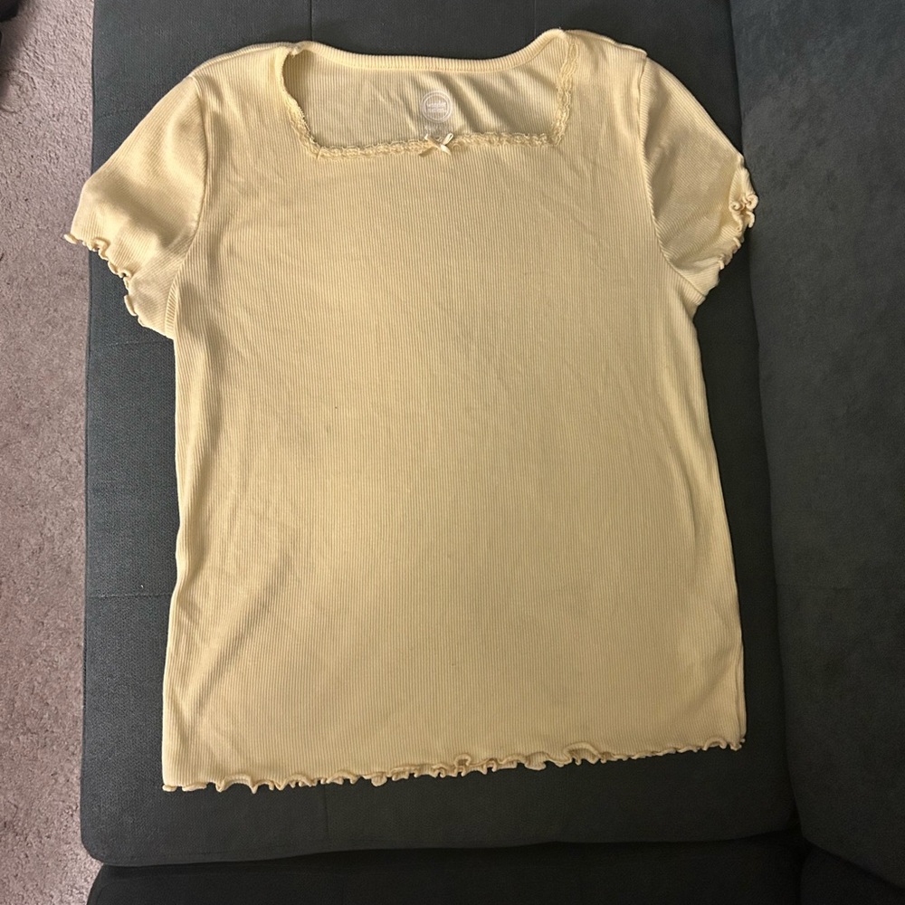 Wonder Nation Yellow Kids Blouse